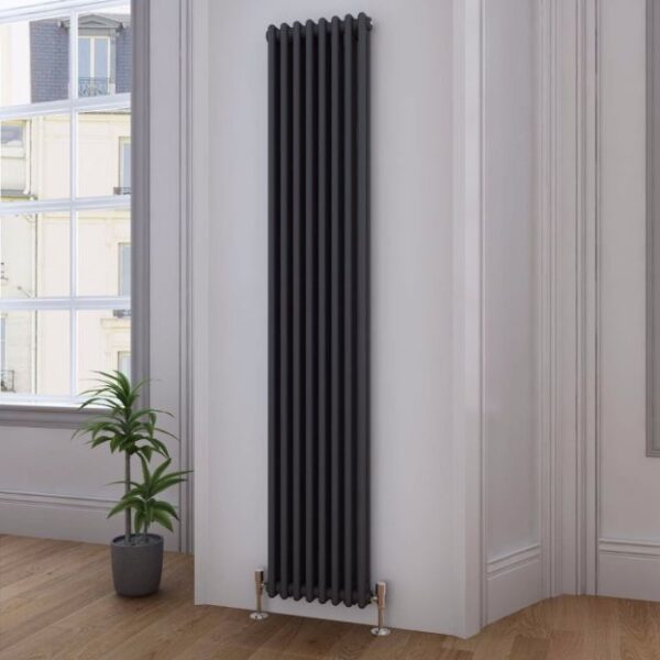 Вертикальный радиатор Brandoni VC7-8 черный