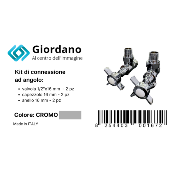 Краны Giordano RT12-16 1/2"x16 мм — изображение 6
