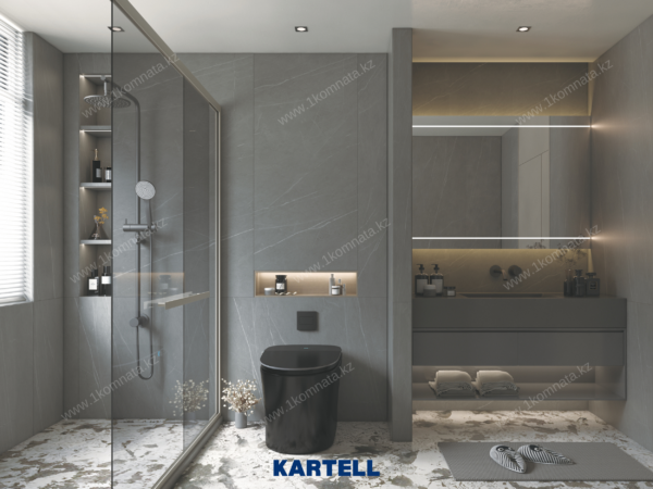 Умный унитаз-биде Kartell ZY-032-05 BlackMatt — изображение 3