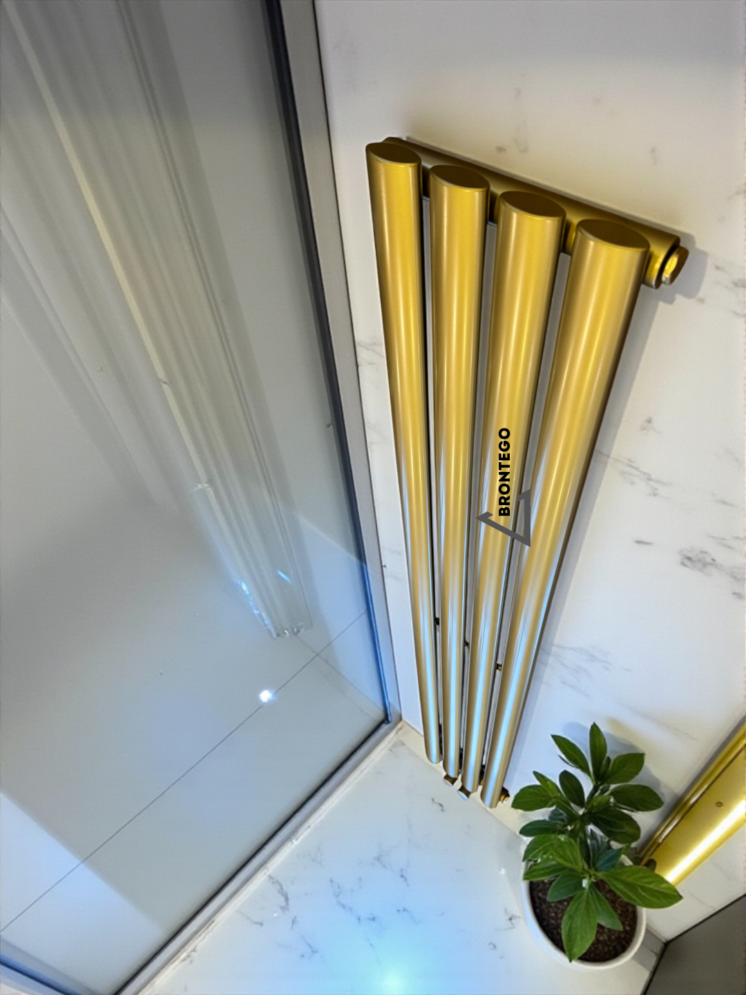 Вертикальный радиатор Brontego SUN-R10 — изображение 3